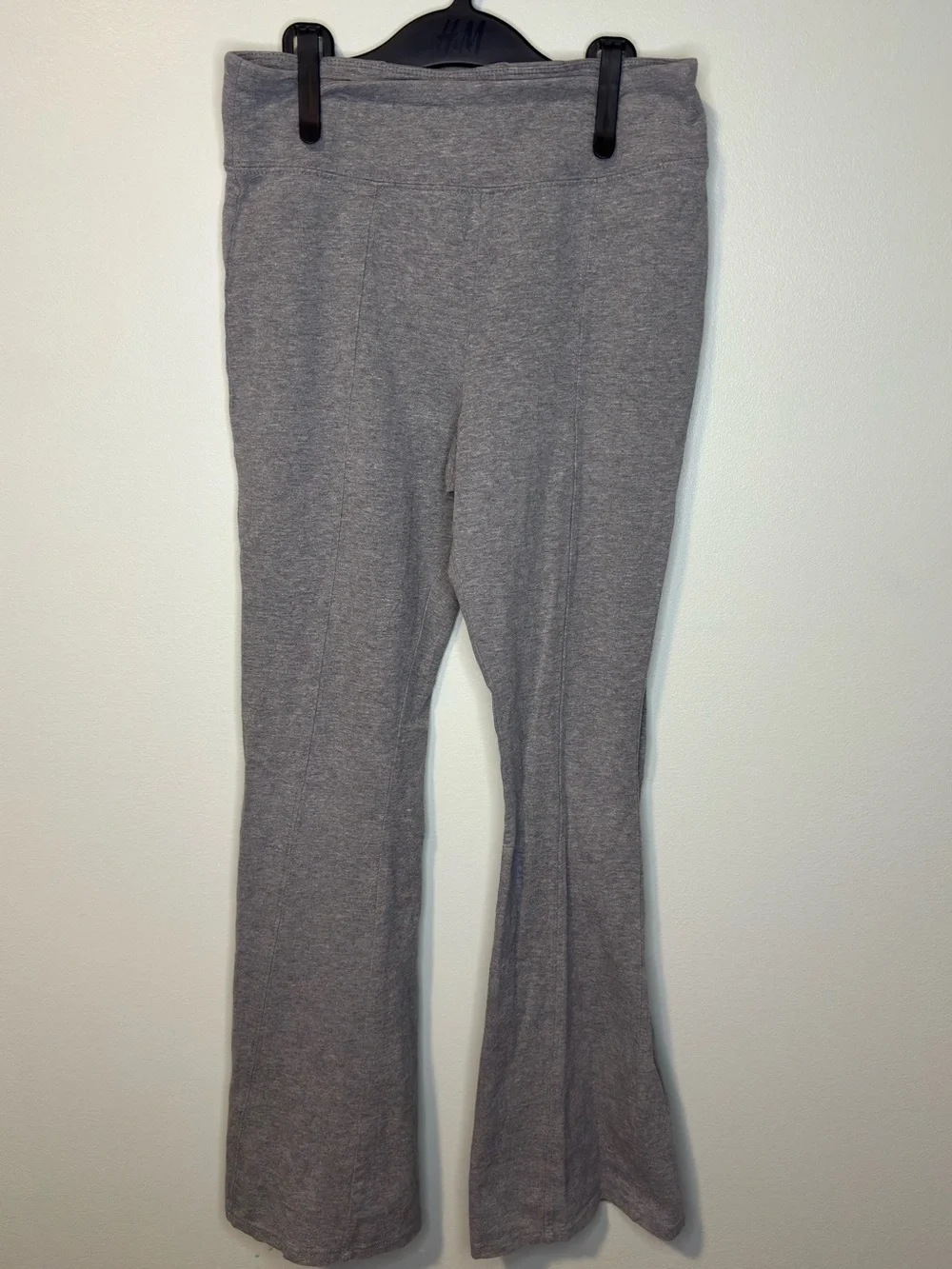 Target Art Class Girls Heather Gray Flare Leggings Yoga Pants Wide Waistband